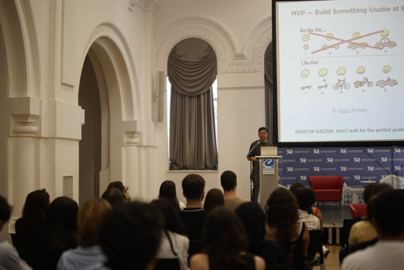 საჯარო ლექცია თემაზე - &ldquo;What Japan Can Teach Us About Building Startups&rdquo;